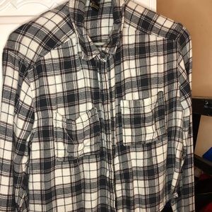 cute tie around the waist flannel from forever 21!